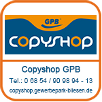 Gewerbepark Bliesen GmbH - Copyshop Gewerbepark Bliesen